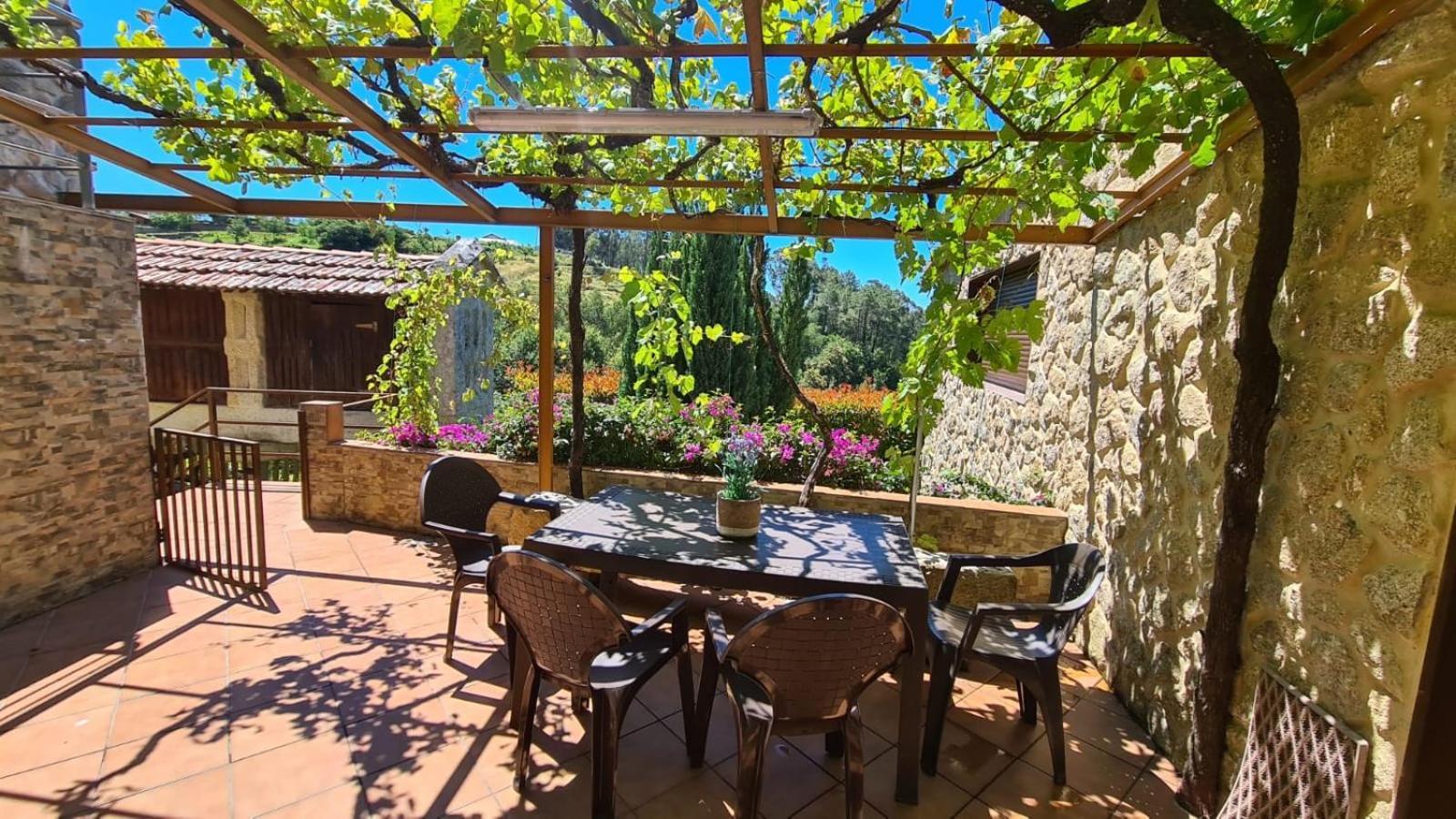 Casa Rural O Carballo Da Pedra La Caniza Exterior foto