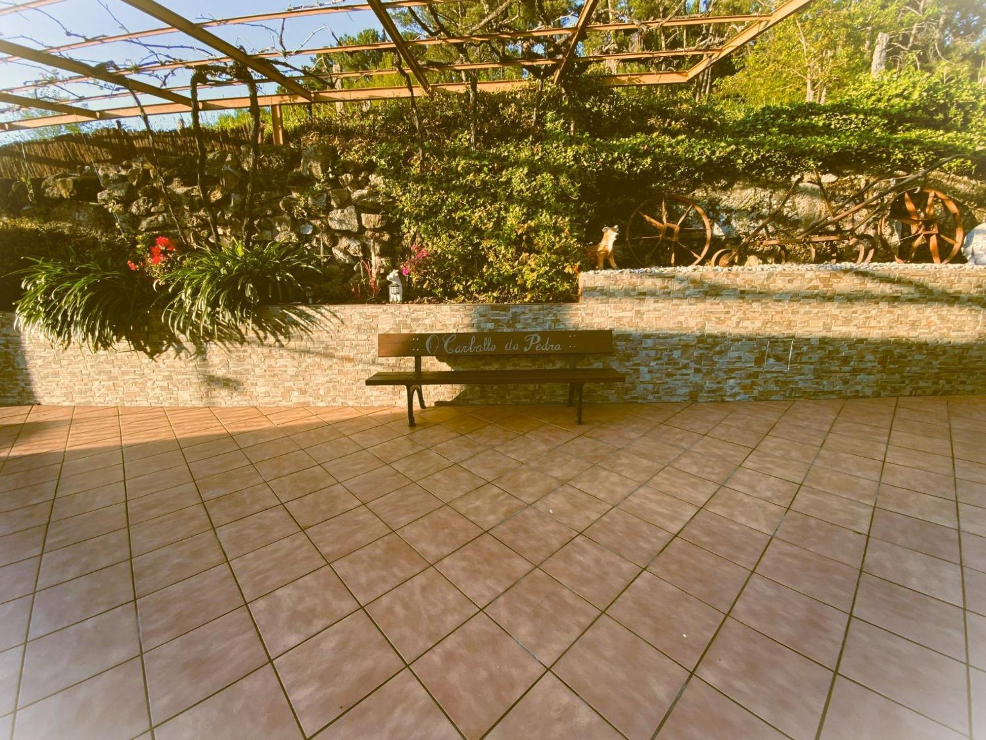 Casa Rural O Carballo Da Pedra La Caniza Exterior foto